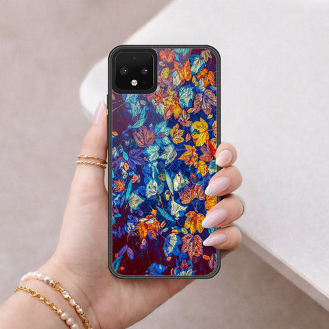 Google Pixel 4 XL Cover - Foral Series 2 - HQ Premium Shine Durable Shatterproof Case