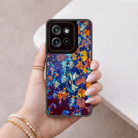 Motorola Edge 50 Neo Cover - Foral Series 2 - HQ Premium Shine Durable Shatterproof Case