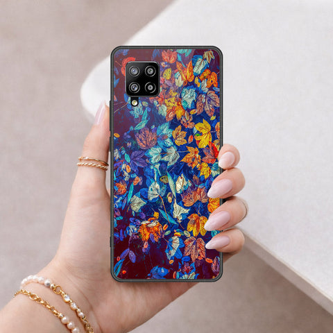 Samsung Galaxy M42 5G Cover - Foral Series 2 - HQ Premium Shine Durable Shatterproof Case