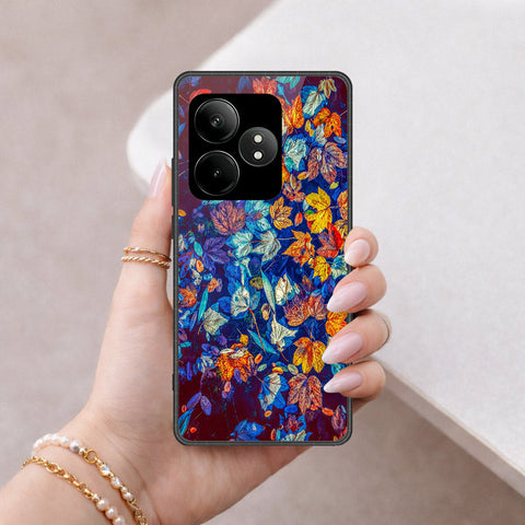 Realme GT 6 Cover - Foral Series 2 - HQ Premium Shine Durable Shatterproof Case