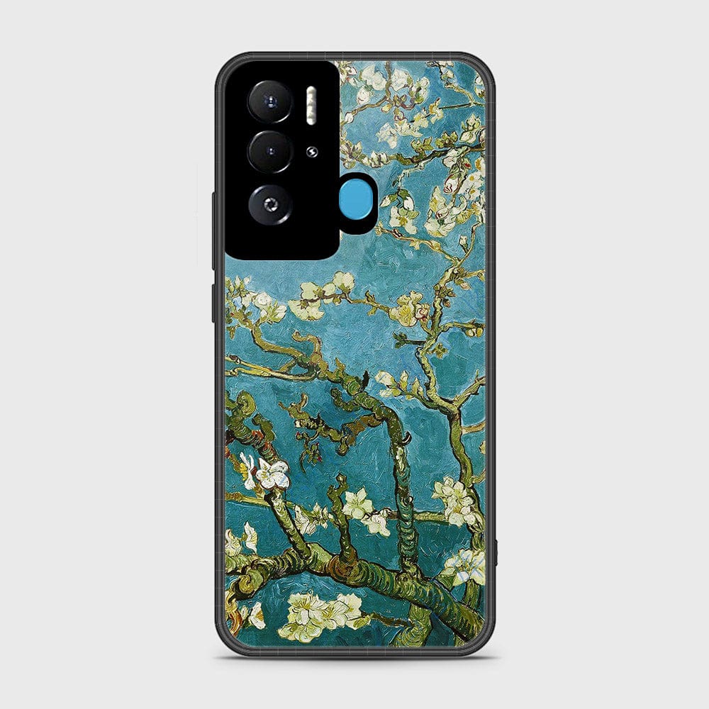 Tecno Pova Neo Cover- Floral Series 2 - HQ Ultra Shine Premium Infinity Glass Soft Silicon Borders Case (Fast Delivery)
