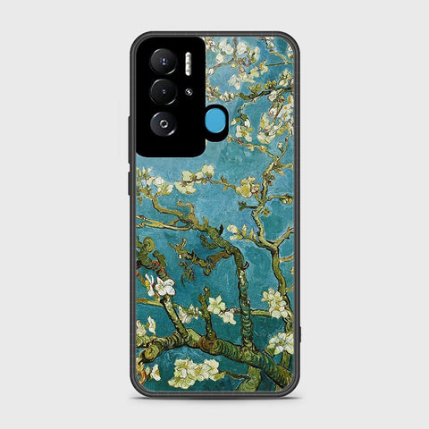 Tecno Pova Neo Cover- Floral Series 2 - HQ Ultra Shine Premium Infinity Glass Soft Silicon Borders Case (Fast Delivery)
