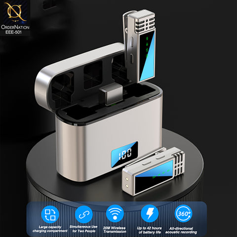 Jmary MW-15 2.4G Wireless Microphone for Mobile Type-C with 2 Years Extended Warranty