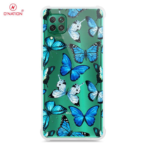 Huawei Nova 6 SE Cover - O'Nation Butterfly Dreams Series - 9 Designs - Clear Phone Case - Soft Silicon Borders