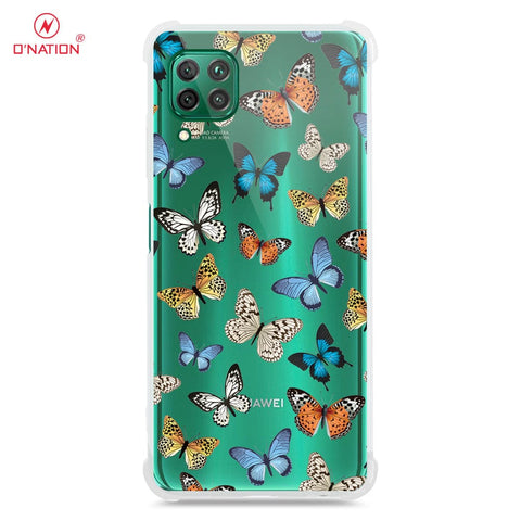 Huawei Nova 6 SE Cover - O'Nation Butterfly Dreams Series - 9 Designs - Clear Phone Case - Soft Silicon Borders