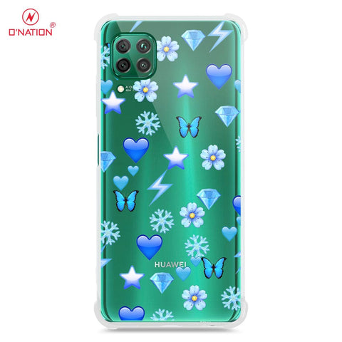 Huawei Nova 6 SE Cover - O'Nation Butterfly Dreams Series - 9 Designs - Clear Phone Case - Soft Silicon Borders