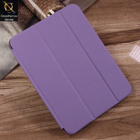 iPad (10th gen) 10.9-inch (2022) Cover - Lavender - PU Leather Smart Book Foldable Case
