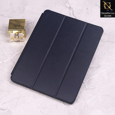 iPad Pro (5th gen) 12.9-inch (2021) Cover - Blue - PU Leather Smart Book Foldable Case