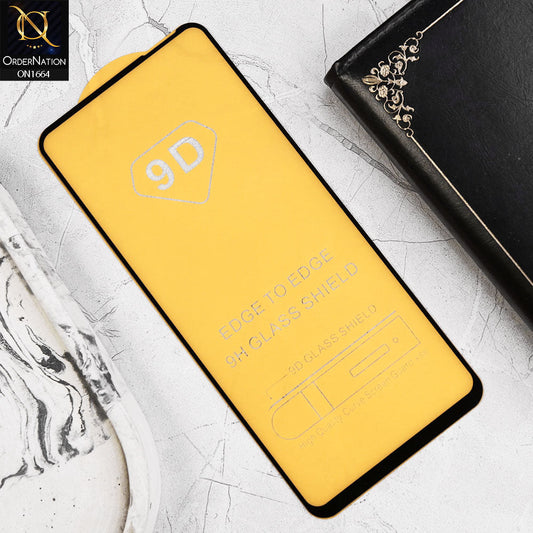 Infinix Note 30 Cover - Black - Xtreme Quality 9D Tempered Glass With 9H Hardness