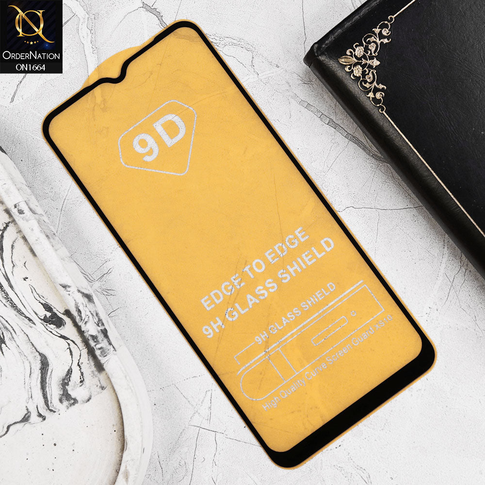 Oppo A35 Cover - Black - Xtreme Quality 9D Tempered Glass With 9H Hardness