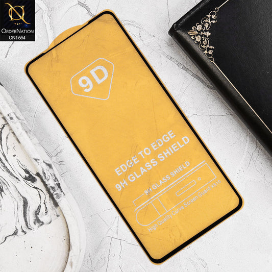 Oppo A78 4G Cover - Black - Xtreme Quality 9D Tempered Glass With 9H Hardness