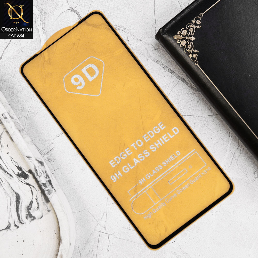 Tecno Pop 8 Cover - Black - Xtreme Quality 9D Tempered Glass With 9H Hardness