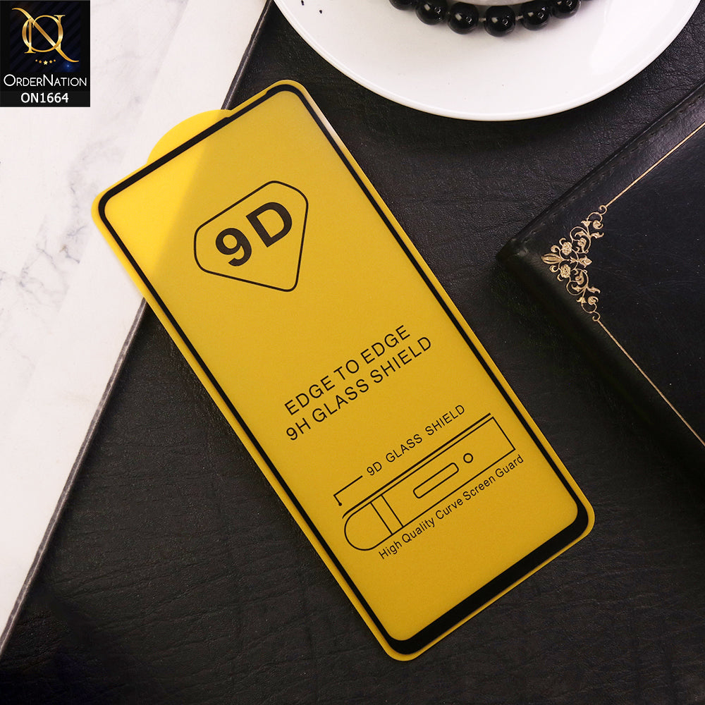 Tecno Spark 20 Pro Plus Screen Protector - Black - Xtreme Quality 9D Tempered Glass With 9H Hardness