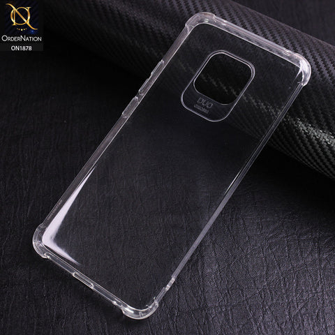 Huawei Mate 20 Pro Cover - Transparent - Soft 6D Design Shockproof Silicone Clear Case