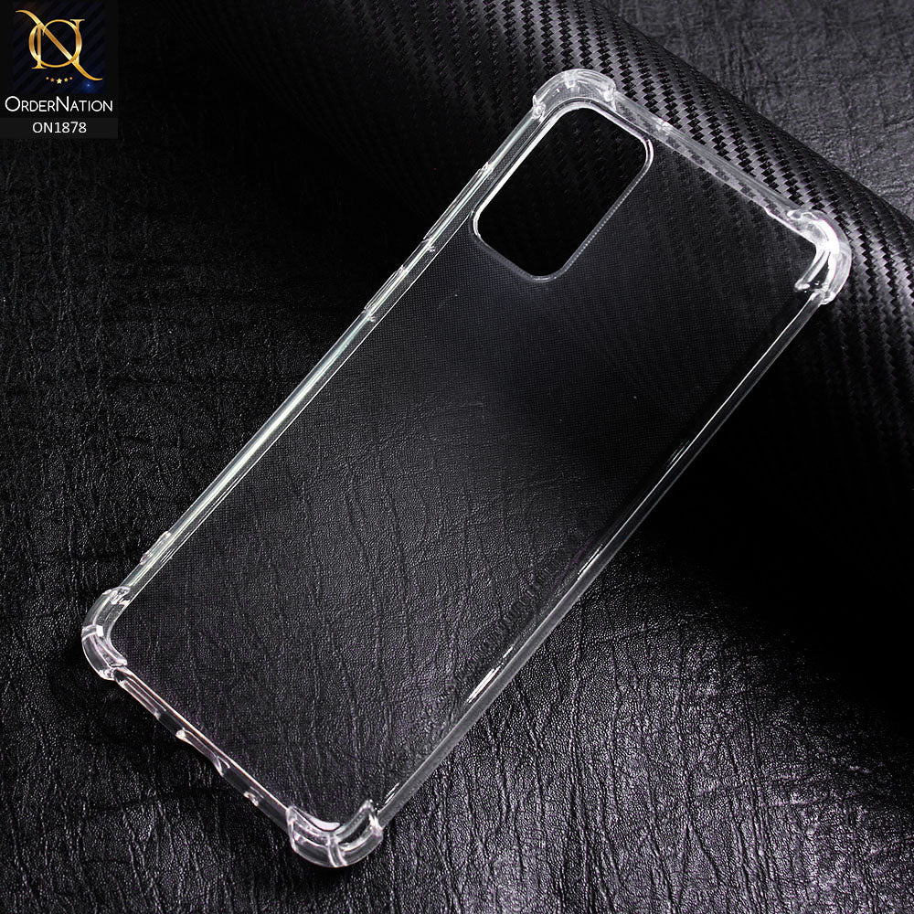 Samsung Galaxy S20 Plus Cover - Transparent - Soft 4D Design Shockproof Silicone Clear Case
