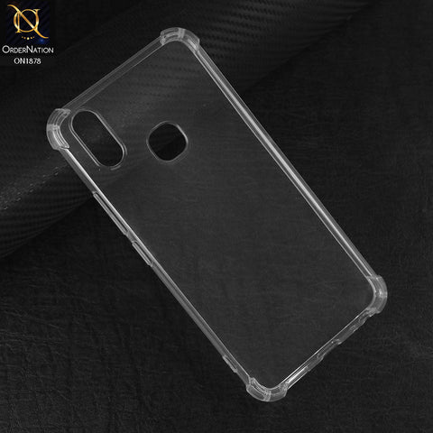 vivo Y11 (2019) Cover - Transparent - Soft 4D Design Shockproof Silicone Transparent Clear Case