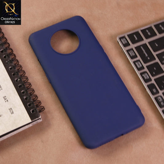 OnePlus 7T Cover  - Midnight Blue  - Stylish 3D Camera Soft Jell Cases