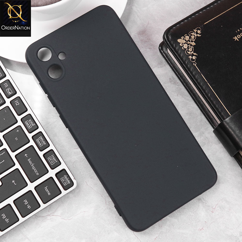 Samsung Galaxy A05 Cover - Midnight Blue - Matte Shockproof Sillica Gel Soft Case