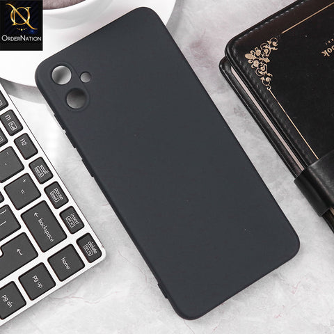 Samsung Galaxy A05 Cover - Midnight Blue - Matte Shockproof Sillica Gel Soft Case