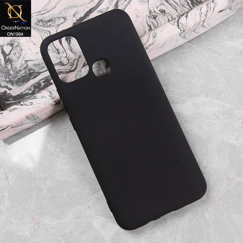 Infinix Hot 10 Play Cover - Black - Matte Shockproof Sillica Gel Soft Case