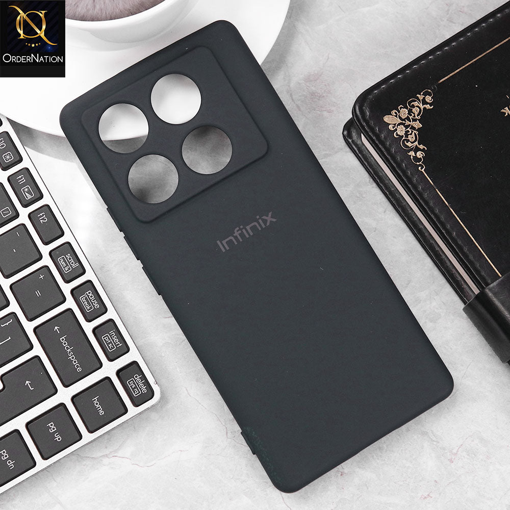 Infinix Note 40 Pro Plus Cover - Midnight Blue - Matte Shockproof Sillica Gel Soft Case