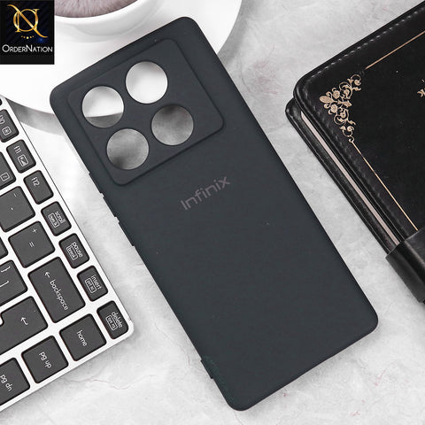 Infinix Note 40 Pro Plus Cover - Midnight Blue - Matte Shockproof Sillica Gel Soft Case