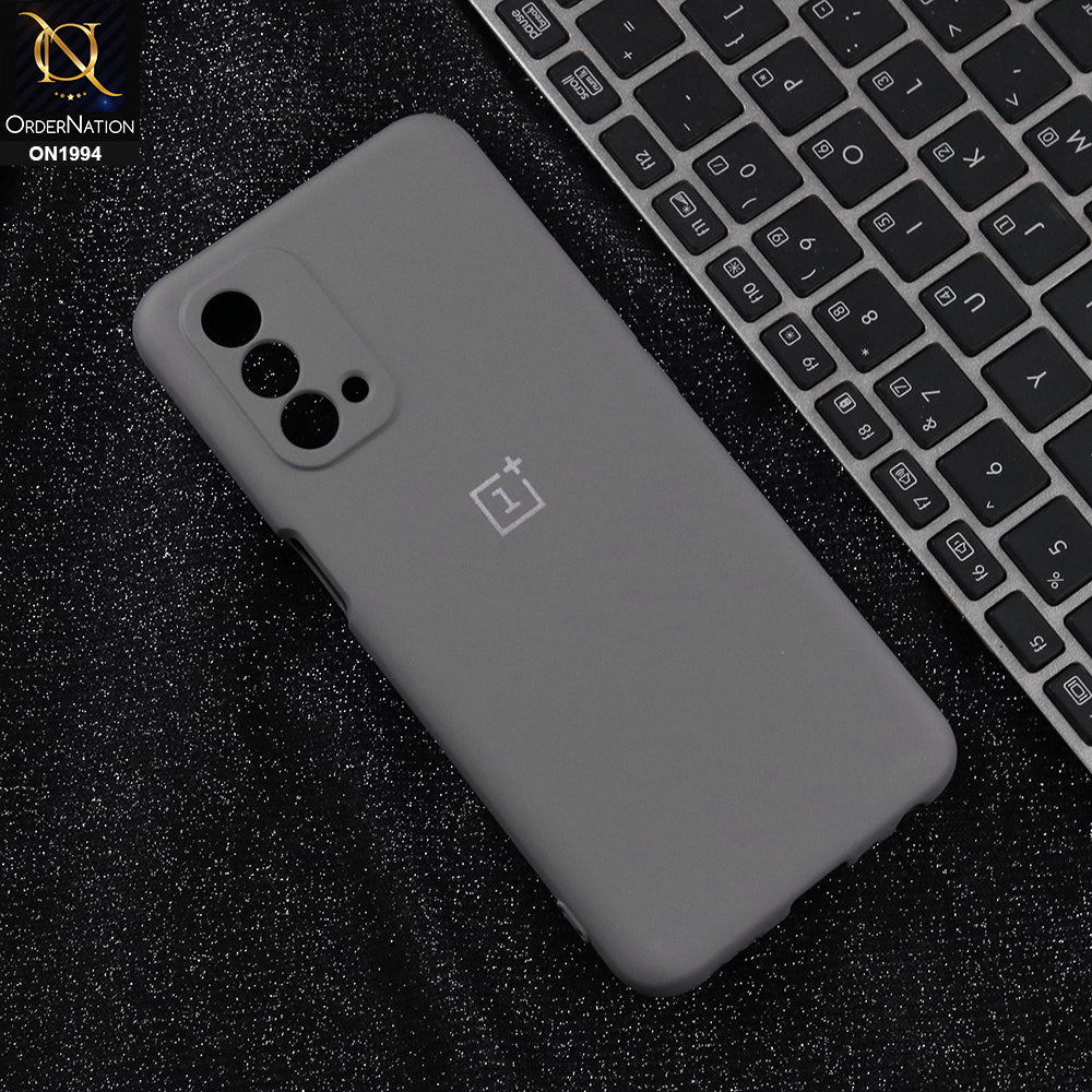 OnePlus Nord N200 5G - Gray -  New Matte Gray Silicone Case  Soft Touch Slim Back Cover