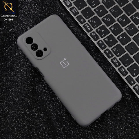 OnePlus Nord N200 5G - Gray -  New Matte Gray Silicone Case  Soft Touch Slim Back Cover