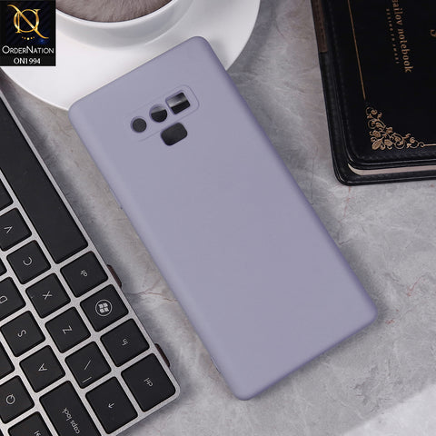 Samsung Galaxy Note 9 Cover - Light Purple - Matte Shockproof Sillica Gel Soft Case