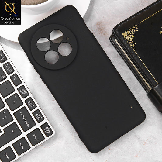 OnePlus 13 Cover - Black - Matte Shockproof Sillica Gel Soft Case