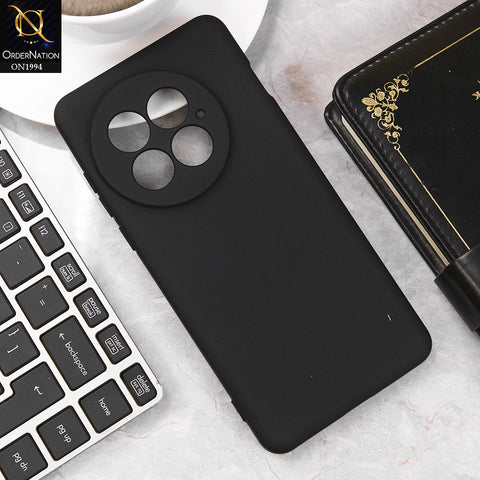 OnePlus 13 Cover - Black - Matte Shockproof Sillica Gel Soft Case
