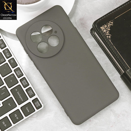 OnePlus 13 Cover - Gray - Matte Shockproof Sillica Gel Soft Case