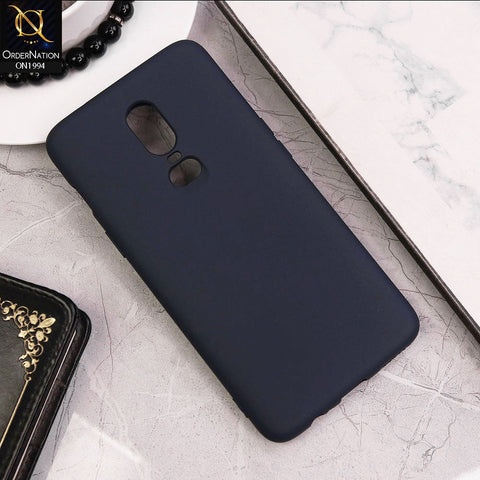 OnePlus 6 Cover - Mid Night Blue - Matte Shockproof Sillica Gel Soft Case
Success