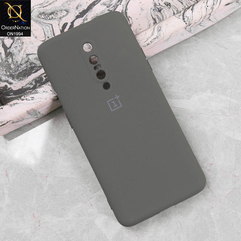 OnePlus 7 Pro Cover - Gray - Matte Shockproof Sillica Gel Soft Case