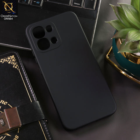 Oppo A6 Pro 4G Cover - Black - New Matte Black Silicone Case  Soft Touch Slim Back Cover