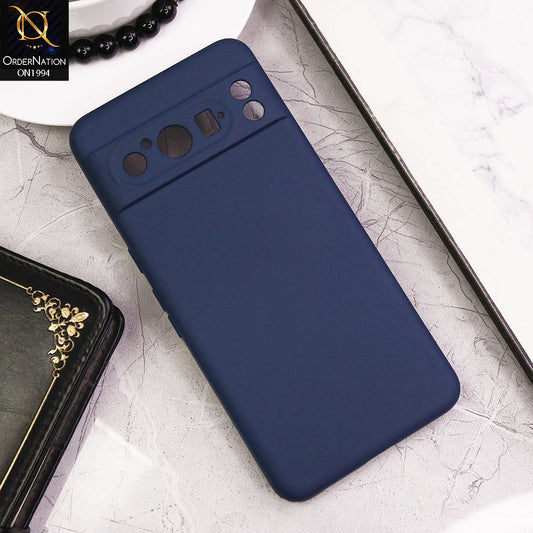Google Pixel 8 Pro Cover - Blue - Matte Shockproof Sillica Gel Soft Case
Success