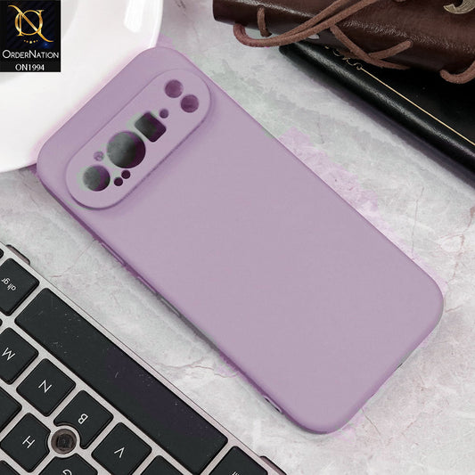 Google Pixel 9  Pro XL  Cover - Light Gray - Matte Shockproof Sillica Gel Soft Case