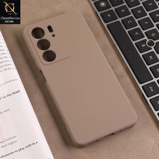 Realme C75 Cover - Desert - New Matte Desert Silicone Case  Soft Touch Slim Back Cover