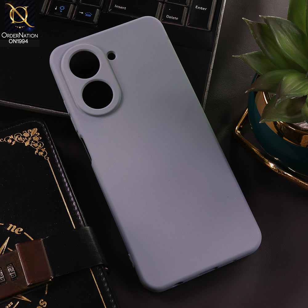 Xiaomi Redmi A5 4G Cover - Gray - New Matte Gray Silicone Case  Soft Touch Slim Back Cover