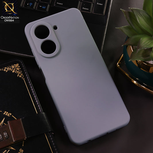 Xiaomi Redmi A5 4G Cover - Gray - New Matte Gray Silicone Case  Soft Touch Slim Back Cover