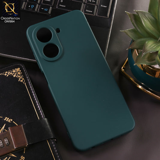 Xiaomi Redmi A5 4G Cover - Green - New Matte Green Silicone Case  Soft Touch Slim Back Cover