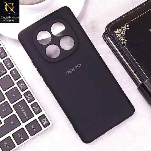Xiaomi Redmi Note 14 Pro 4G Cover - Black - Matte Shockproof Sillica Gel Soft Case