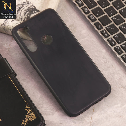 Xiaomi Redmi Note 8  Cover  - Black - New Matte Black Silicone Case  Soft Touch Slim Back Cover