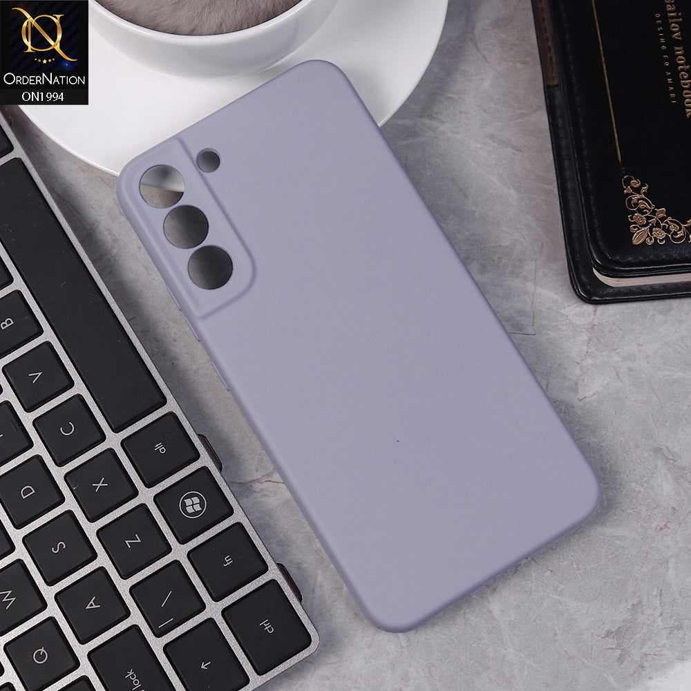 Samsung Galaxy S22 Plus Cover - Light Purple -  Matte Shockproof Sillica Gel Soft Case