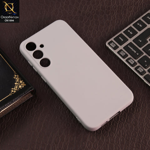 Samsung Galaxy S23 FE Cover - Gray - Matte Shockproof Sillica Gel Soft Case