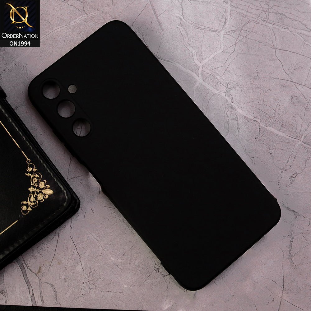 Samsung Galaxy A05s - Black - Matte Shockproof Sillica Gel Soft Case
