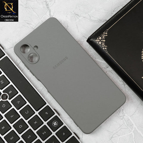 Samsung Galaxy A06 Cover - Gray - Matte Shockproof Sillica Gel Soft Case