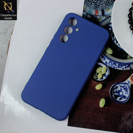 Samsung Galaxy A14 5G Cover - Blue - Matte Shockproof Sillica Gel Soft Case