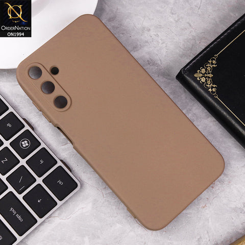Samsung Galaxy A15 4G Cover - Desert - Matte Shockproof Sillica Gel Soft Case