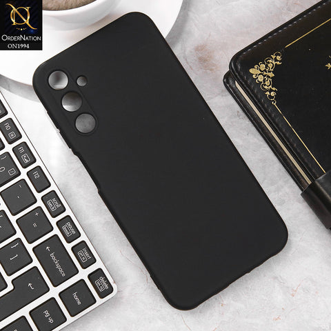 Samsung Galaxy S24 FE Cover - Black - Matte Shockproof Sillica Gel Soft Case